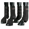 thumbnail image 1 of HILASON L M S Horse Front Rear Hind Leg Sport Boots & Bell Boots 6 Pack, 1 of 8