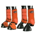 thumbnail image 1 of HILASON L M S Horse Front Rear Hind Leg Sport Boots & Bell Boots 6 Pack, 1 of 8