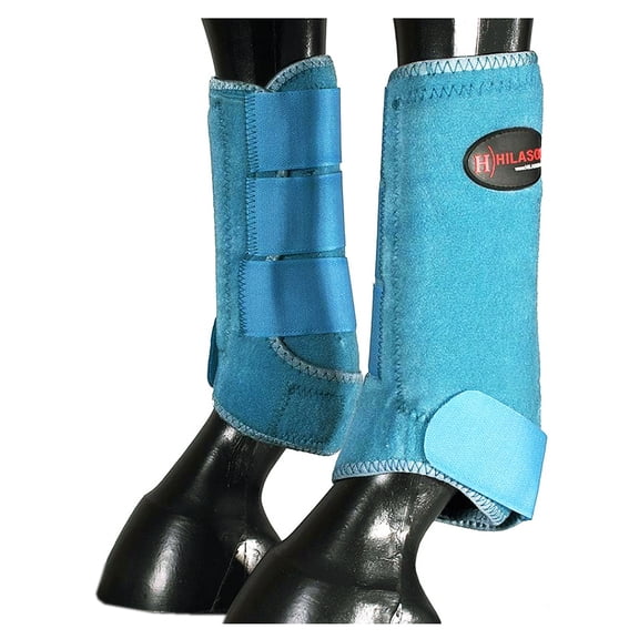 HILASON L M S Horse Rear Hind Leg Sport Boots | Horse Hind Rear Leg Boots