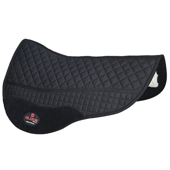HILASON Western All Purpose Horse English Saddle Pad Black