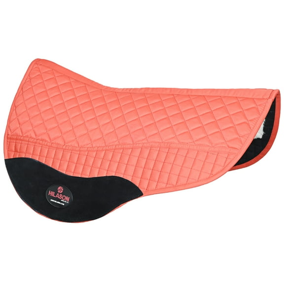 HILASON Western All Purpose Horse English Saddle Pad Orange