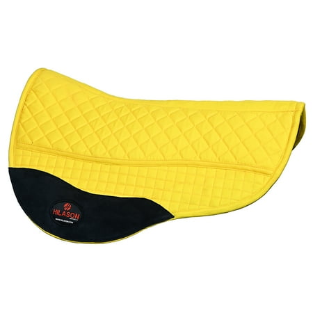 HILASON Western All Purpose Horse English Saddle Pad Yellow