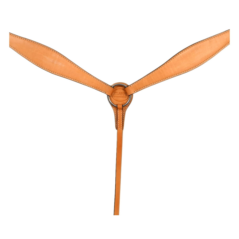 Harnais De Poitrine Cheval HILASON - Cuir Véritable Américain, Couleur Brun Foncé, Taille Standard