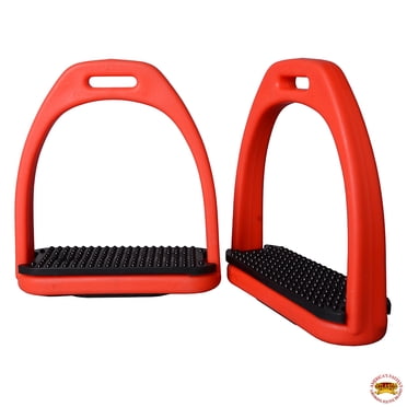 Children's Western Stirrups - Lightweight Aluminum Safety Stirrups For Horse Riding