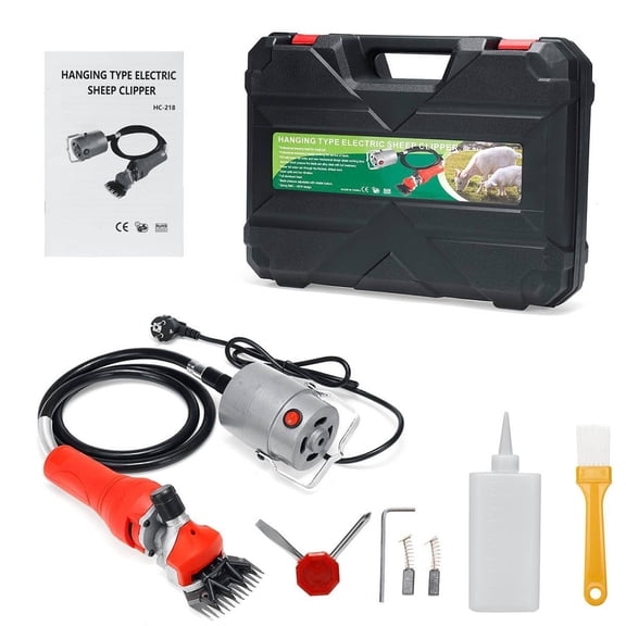HILDA-218 goat shearing machine/high efficiency electric wool shears/professional electric wool shearing machine ,Multiple Speeds
