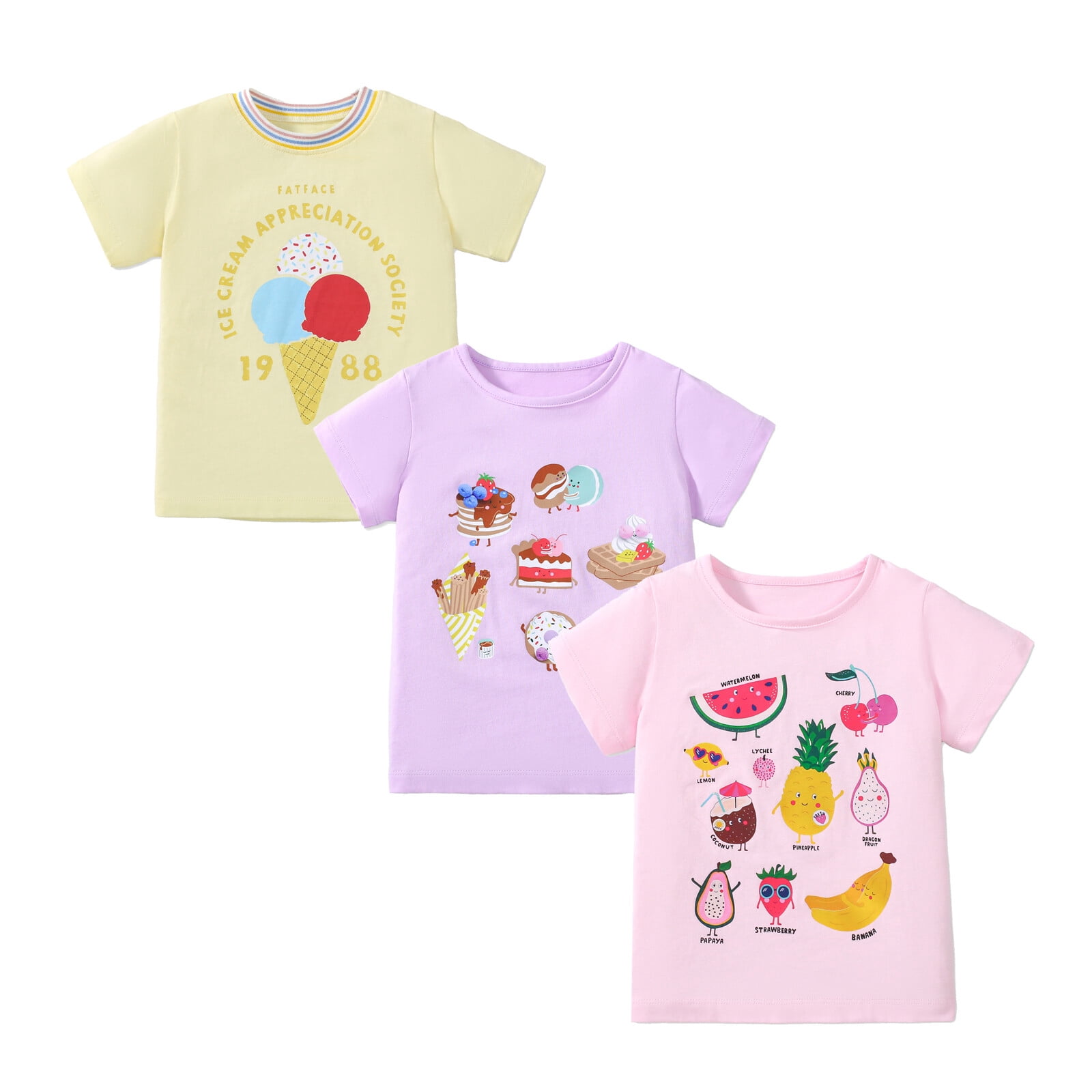 KIDS SHORT SLEEVE TEE 4-10 EGYPTIAN ROSE main image 1