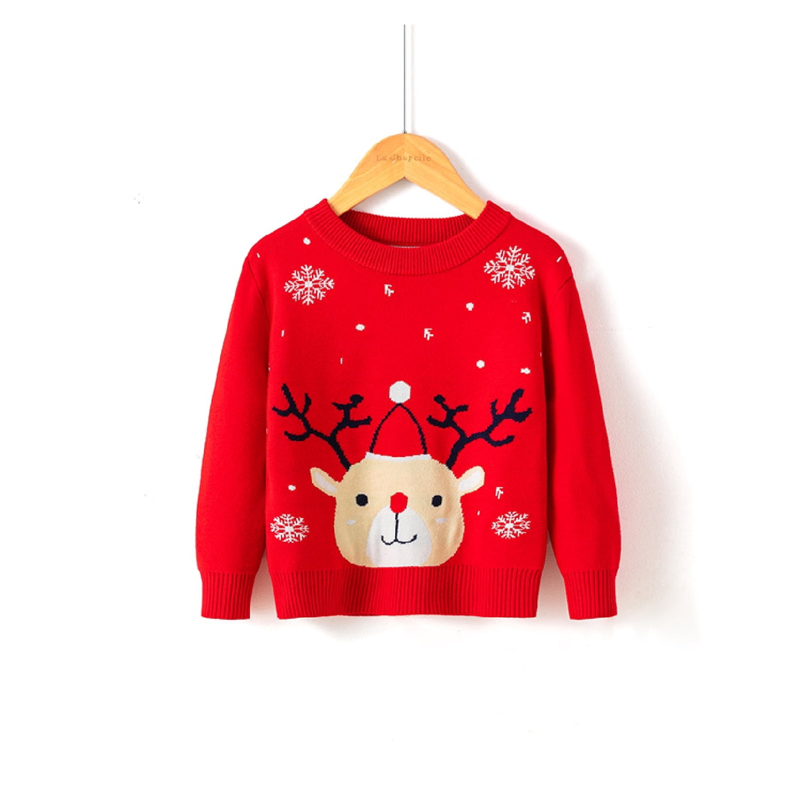 Girl Santa & Reinder Sweater