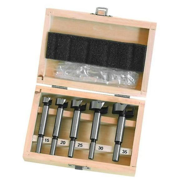 HILKA TOOLS - Forstner Wood Drill Bit Set, 5 Piece