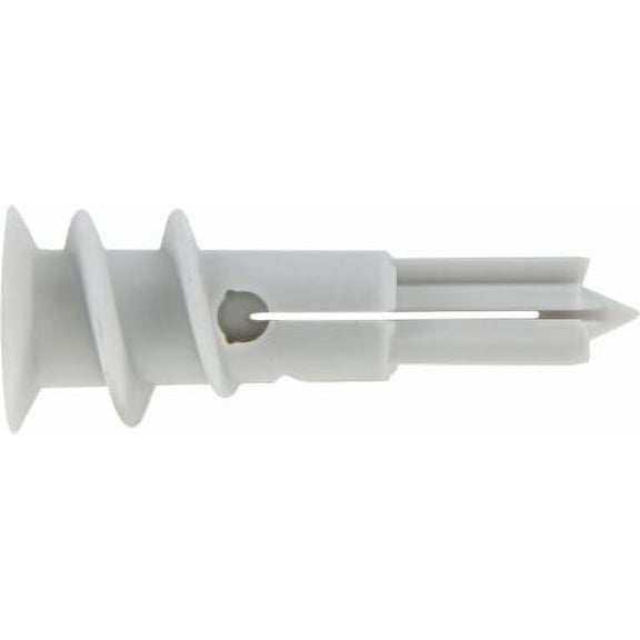 Hillman 376647 Drywall Anchors 1/2" D X 1.5" L Nylon Ribbed Head