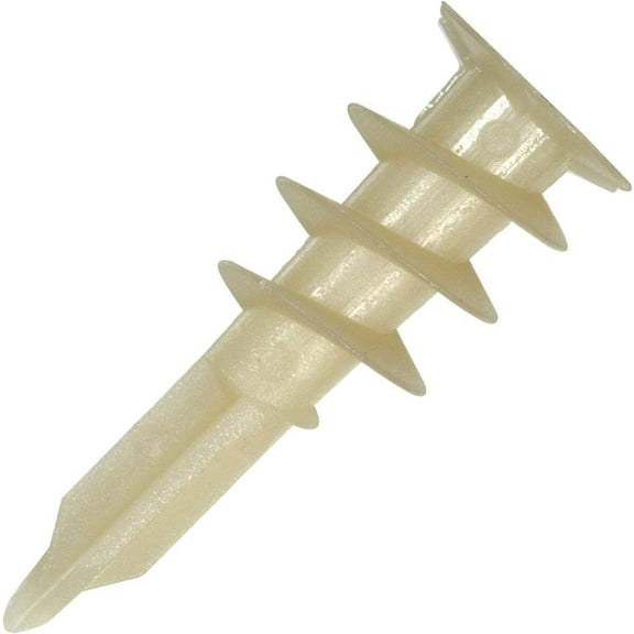 Hillman 376648 #8 Nylon Self Drilling Drywall Anchor (100-Count)