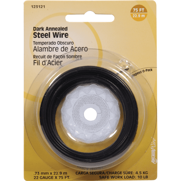 HILLMAN Anchor Wire General Purpose Wire - Pack of 2  Indoor & Outdoor Use, NEC-Compliant