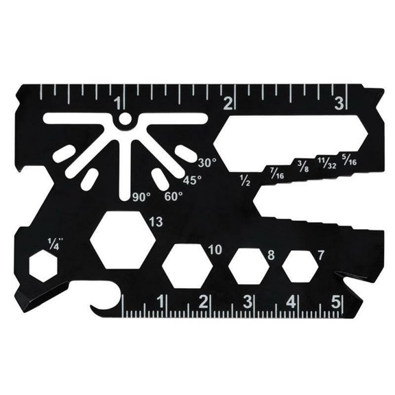 Hillman 5040635 Wallet Multi Plier Tool, Black