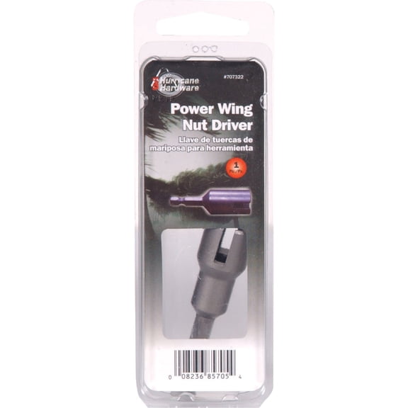 HILLMAN Hurricane Wing Nut Driver - Single Pack