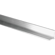 Boltmaster Steelworks Aluminum Angle - 1/8 x 2 x 48 In - 1 Piece   Construction & DIY Use, Standard Hardware Spec