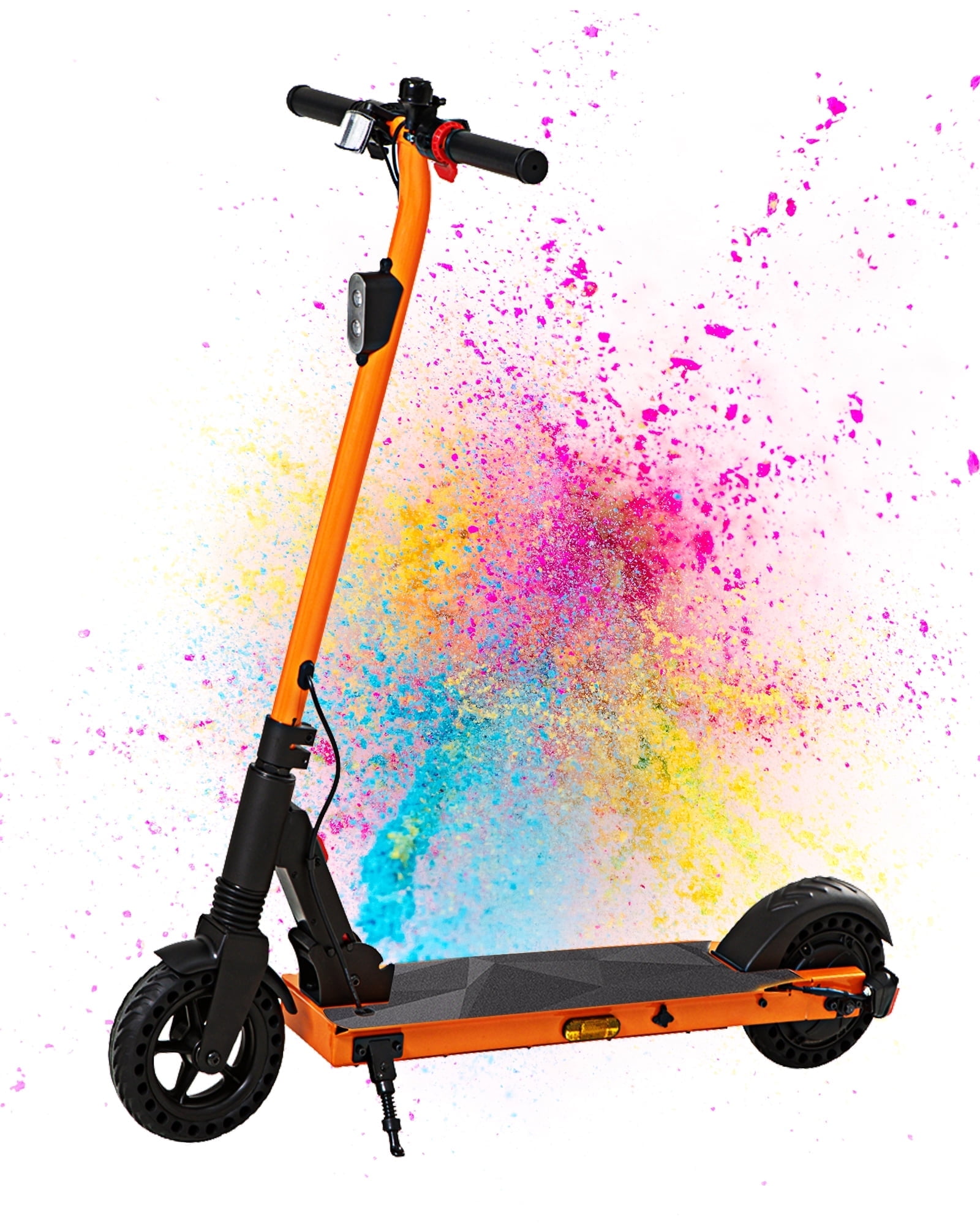 HILLVIGO 8" Electric Scooter for Adults and Teens, Powerful 500W Peak Motor, Max 7.8 Miles Long Range, Top Speed 15 MPH, 8" Tires, Foldable Commuting Electric Scooter