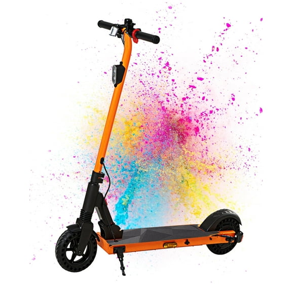 HILLVIGO 8" Electric Scooter for Adults and Teens, Powerful 500W Peak Motor, Max 7.8 Miles Long Range, Top Speed 15 MPH, 8" Tires, Foldable Commuting Electric Scooter