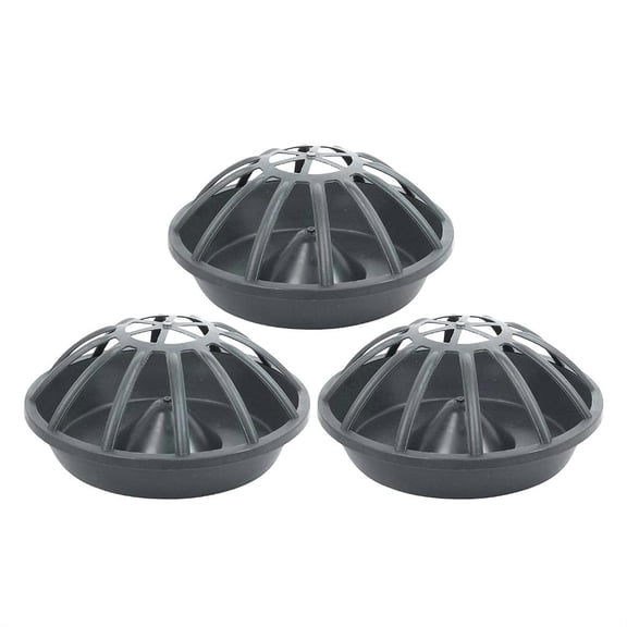 HILOGEL 12 Hole Farm Feeder 3PCS Plastic Nonspill Design For Chicken Duck Geese