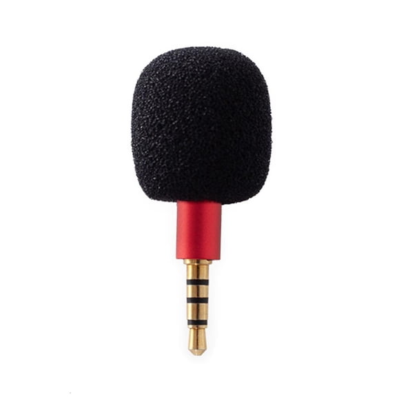 HILOGEL 3.5mm Jack Portable Small Mic Mini Omni-Directional Microphone Recorder