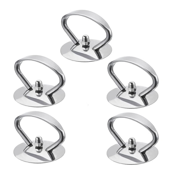 HILOGEL 5/10pcs Universal Pot Lid Top Replacement Knob Stainless Steel Pan Cover Handle