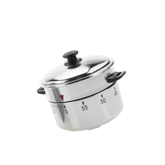 HILOGEL Cute Mini Mechanical Kitchen Timer 60 Minutes Alarm Cooking Count Down Helper