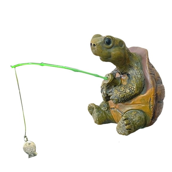 HILOGEL Garden Tortoise Decors Statue Figurines Sculpture Table Centrepieces