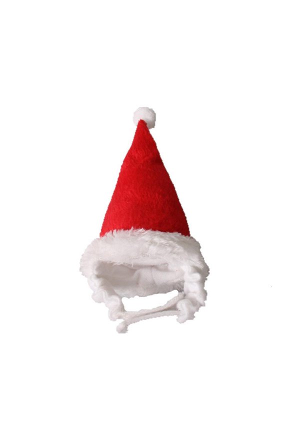 Lovely Small Santa Cap Xmas Hat for Hamster Guinea Pig Bunny Chinchilla