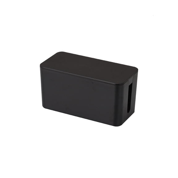 HILOGEL Modern Cable Storage Box Desk Organizer Power Strips Cord Management Solution