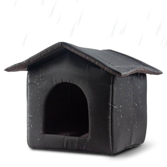 HILOGEL Pet Bed House Indoor/Outdoor Pet House Waterproof for Cat and Small Dog