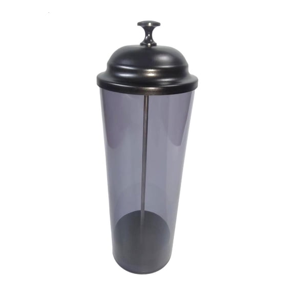 HILOGEL Plastic Drinking Straw Dispenser with Lid for Easy Storage Kitchen Accessories