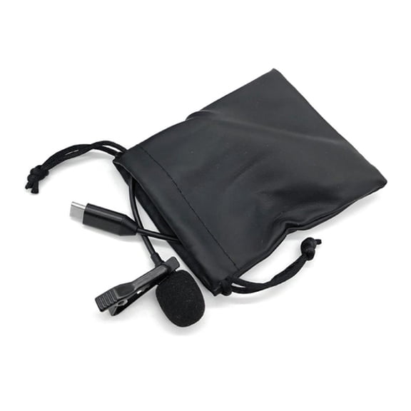 HILOGEL Professional Lavalier Microphone Lapel Mic Clear Voice Recording For X4