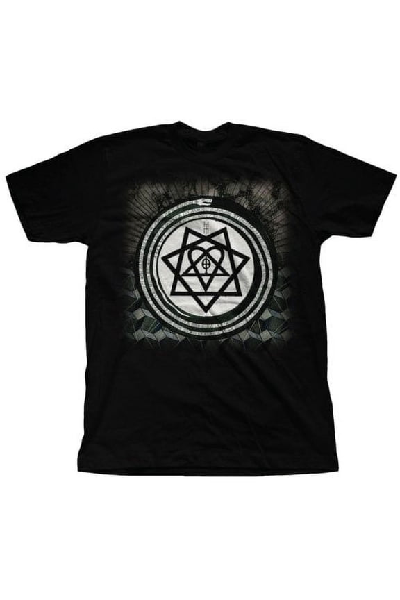 HIM Men's Album Symbols T-shirt Small Black