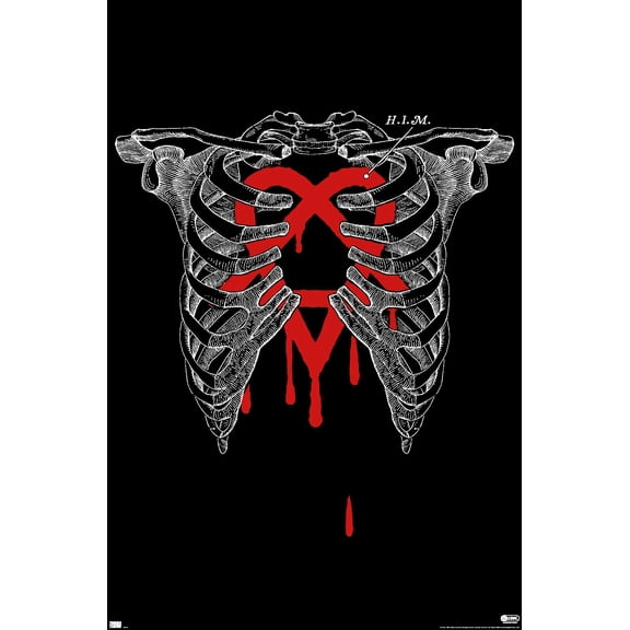 HIM - Ribs Wall Poster, 14.725" x 22.375"