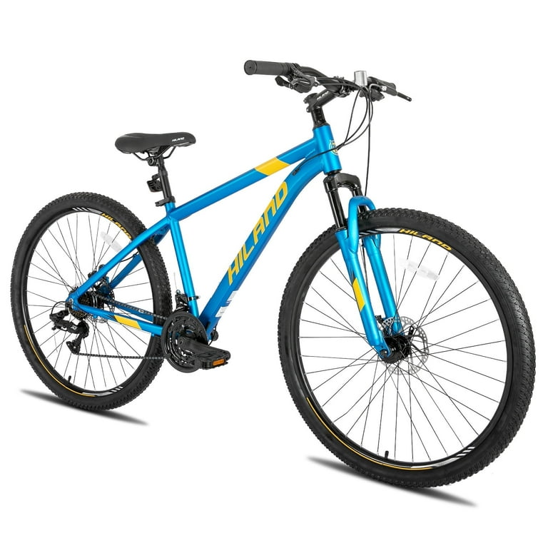 Hiland Mountain Bike with 29 Inch Spoke Wheels Aluminium 17/19