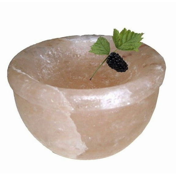 HIMALAYAN SALT BOWL - 8inch diameter-BTB203
