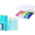 thumbnail image 1 of HIMI 30ml/1oz Non-Toxic Gouache Paint Set, 56 Count, 1 of 6