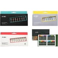 thumbnail image 1 of HIMI art set 72 colors paints gouache acrylic watercolors pastels, 1 of 1