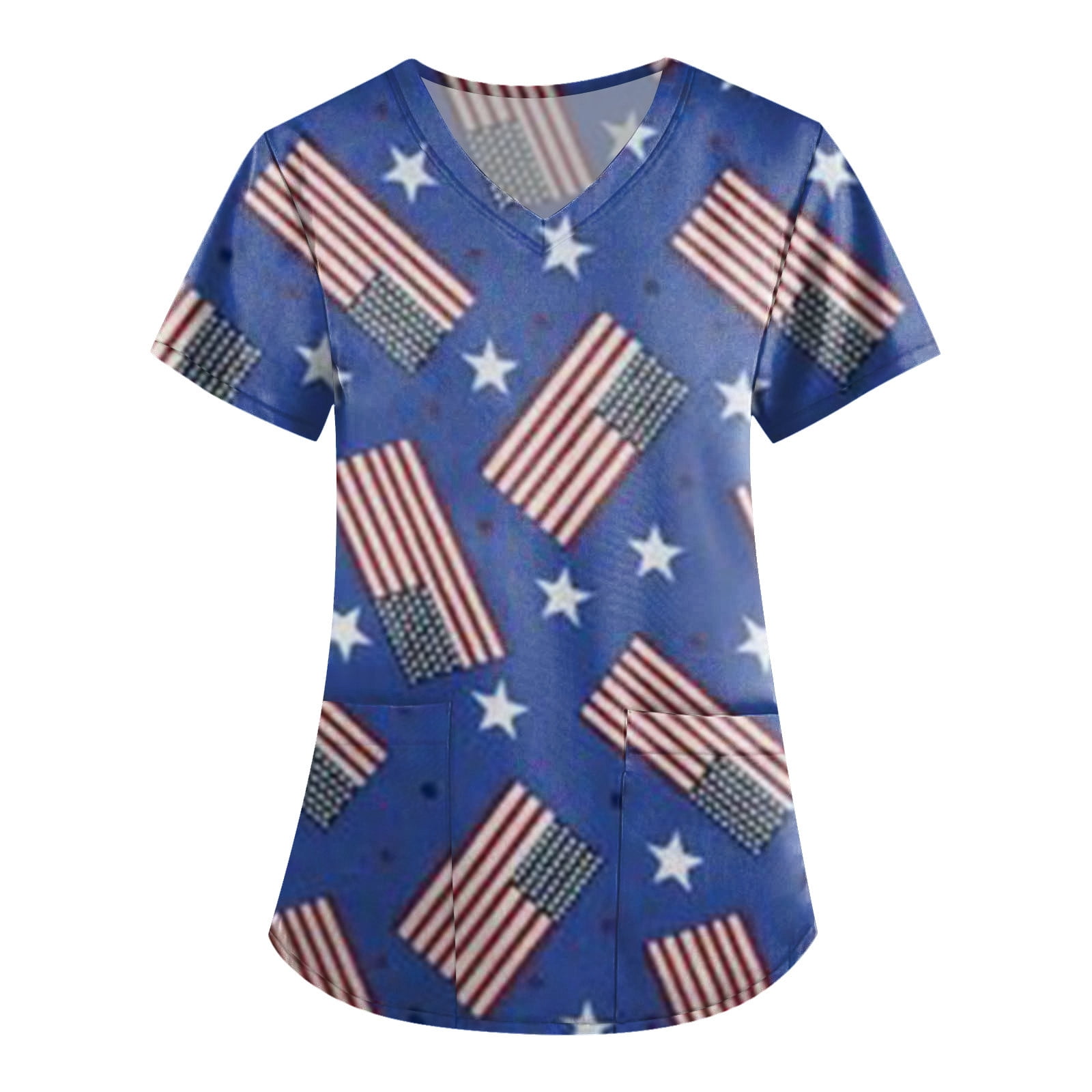 HIMIWAY Fourth of July Clothes Womens Tops Women's Personalized ...