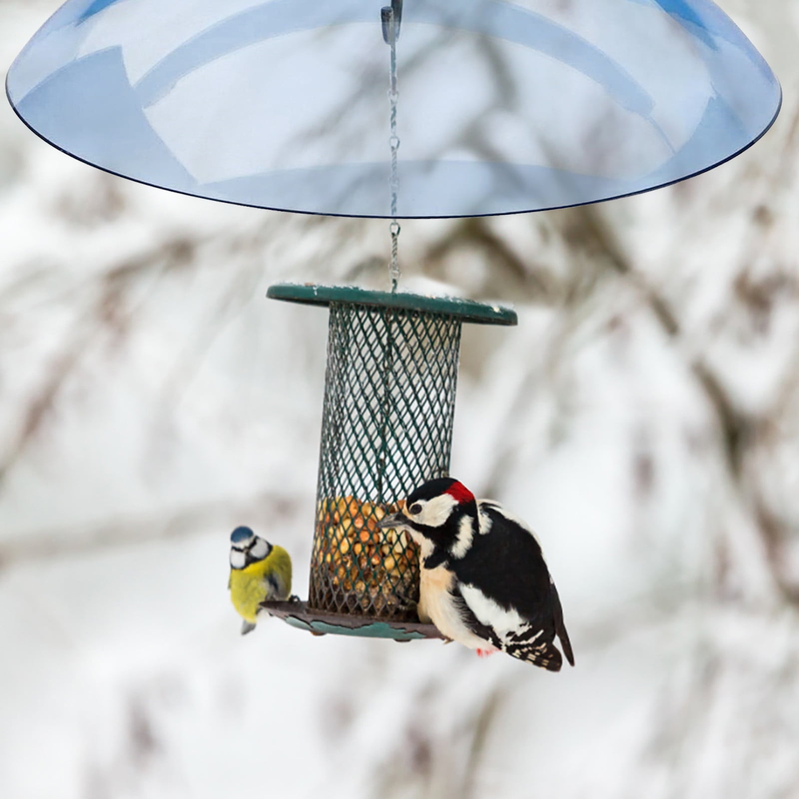 HIMIWAY Hummingbird Feeders For Outdoors Hanging AntiSquirrel Bird