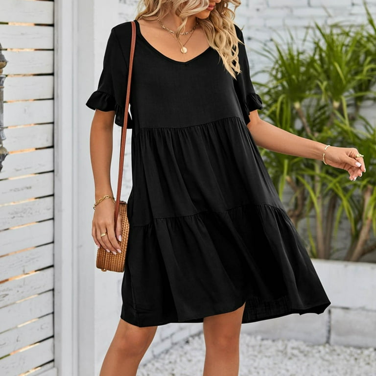 Cute ladies summer dresses sales