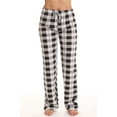 thumbnail image 1 of HIMONE Women Lounge Pants Comfy Pajama Bottom Lattice Stretch Homewear Ladies Plaid Sleepwear Drawstring PJ Bottoms Pants, 1 of 4
