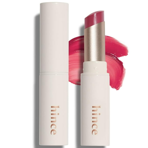 HINCE Mood Enhancer Lip Glow, Moisturizing Lip Balm with Shea Butter  and  Sweet Almond, Non-Sticky and Long-lasting Tinted Lip Tint with Buttery Balm Texture for Neutral Color 0.2oz. (LET M