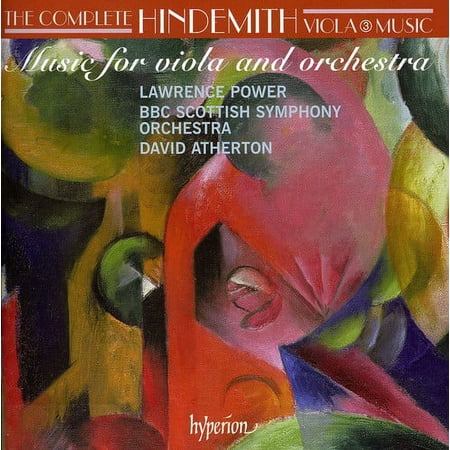Music for Viola and Orchestra - Volume 3 Paul Hindemith (CD)