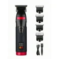 thumbnail image 1 of HINEA Professional Cordless Hair Trimmer, Hair Clipper T-Blade Hair Clipper For Men Electric Grooming Kit Beard Shaver For Barbershop, 1 of 5