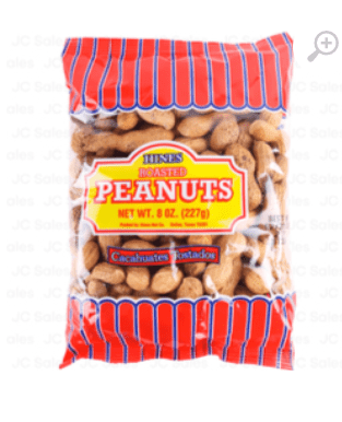 HINES PEANUTS 8 OZ ROASTED