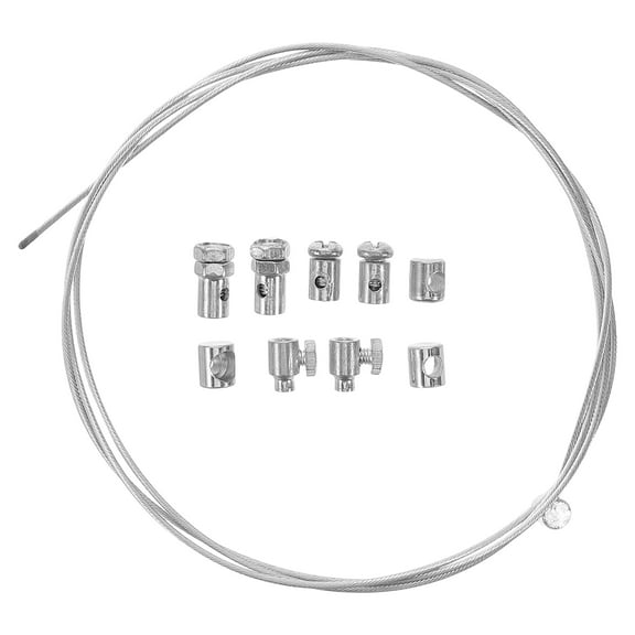 HINTRMENT 1 Set Motorcycle Cable Repair Kit Throttle Cable Stop for Motorcycles 47.16X0.28X0.24in