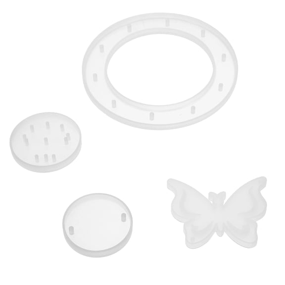 HINTRMENT Silicone Pendant Molds Set for Resin Crafting, Wind Chime , Home Decor, Jewelry Making Supplies