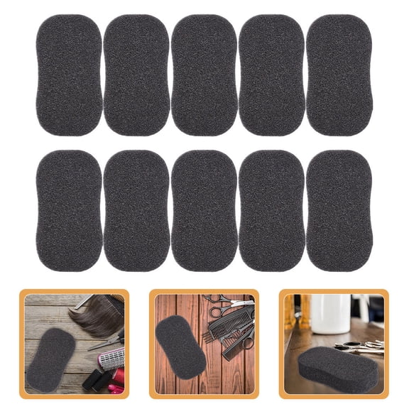 HINTRMENT Multipurpose Curl Sponge Black Styling Tool for Hair Lightweight and Durable