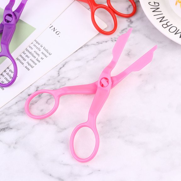 HINTRMENT Party Flower Lifter Scissors Assorted Color 12pcs