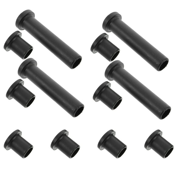 HINTRMENT 12Pcs Black Plastic Control Arm Bushing Kit for Suspension Enhancement Off-road Use