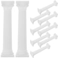 Coloum Rome HINTRMENT 12Pcs White Decorative Roman Columns for Entry Way and Micro ...